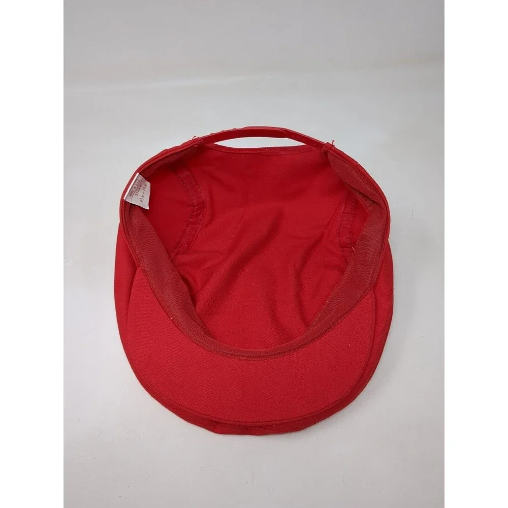 Vintage Florissant United Soccer Club Missouri‎ Golf Hat Flat Cap 1970s Snapback